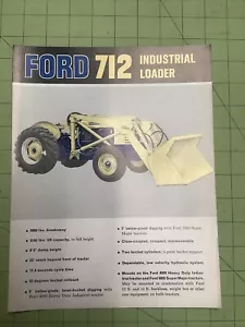 Ford 712 Industrielader Prospekt INVP0824 - Bild 1 von 6