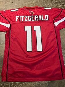 Reebok NFL On Field Official Arizona Cardinals #11 Larry Fitzgerald Jersey L +2