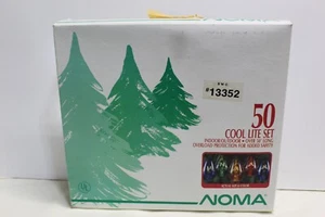 Luci di Natale Noma 50 Cool Lite Set Scatola Originale Vintage Decorazione Festività NOS - Foto 1 di 2