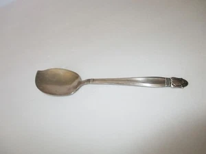 Hübscher HOLMES & EDWARDS "Dänische Prinzessin" Silber Teller Gelee Löffel Servierer SÜSS! - Bild 1 von 4