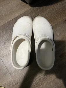 weiße Crocs für Herren Größe 11 - Bild 1 von 2