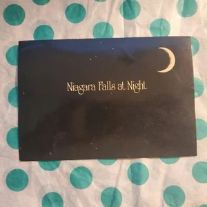 Neue unbenutzte Niagarafälle bei Nacht Postkarte - Bild 1 von 6