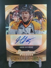 2014-15 JAKUB CHYCHRUN  ITG Leaf Signature Series #SP-JC1 Auto Autograph