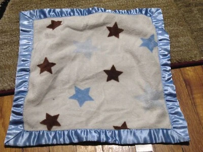 Vitaminas Bebé Marrón Azul Estrella Manta Seguridad Foto 1 de 3