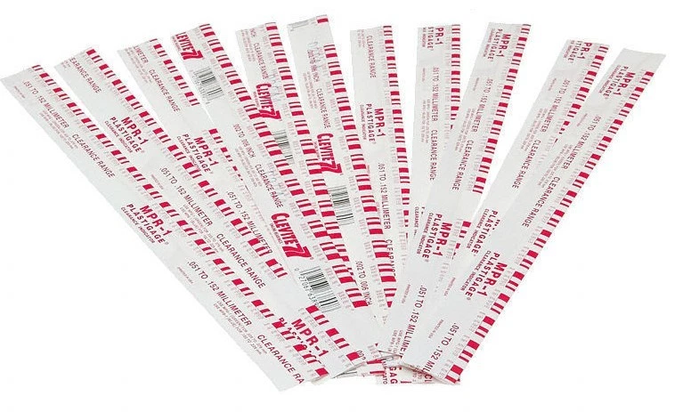 Tiras de folga de rolamento principal haste vermelha 0,002"-.006" Plastigauge Plastigage 0,002"-.006" 12 - Imagem 1 de 1