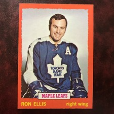 1973-74 Topps Set RON ELLIS #55 TORONTO MAPLE LEAFS - NM/MINT *HIGH GRADE*