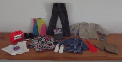 Barbie Ken Lot of Outfits Clothes With Shoes & Accessories lot 1 - Image 1 of 4