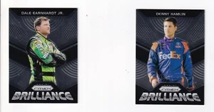 2018 Panini PRIZM BRILLIANCE #B-2 Denny Hamlin SWEET CARD! - Picture 1 of 2
