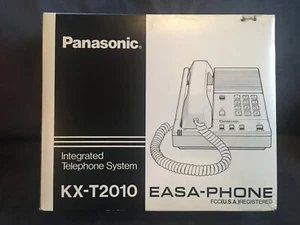 Vintage 1985 Panasonic KX-T2010 EASA-PHONE Made in Japan Nowy w pudełku RZADKIE ZNALEZISKO - Zdjęcie 1 z 18
