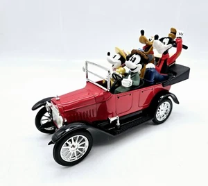 Ertl Disney Fab 5 Ford Roadster Figurine Diecast Car 8" Mickey Minnie Donald  - Picture 1 of 12