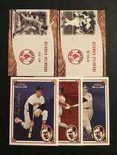 2001 FLEER BOSTON RED SOX 100th Anniversary INSERTS You Choose ONE Card