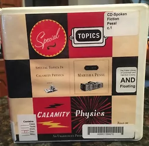 BOOK ON CD 'SPECIAL TOPICS IN CALAMITY PHYSICS' BY MARISHA PESSL - UNABRIDGED - Foto 1 di 2