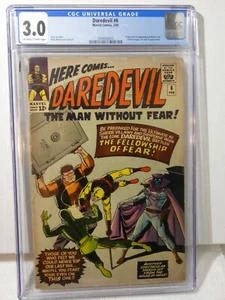 Daredevil #6 Marvel Comics 1965 CGC 3.0 1st Appearance of Mister Fear - Picture 1 of 2