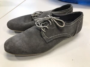 Zign Sneaker Low Herrenschuhe Schuhe Gr 42 Grau Wildleder Halbschuh Business JEN - Bild 1 von 6