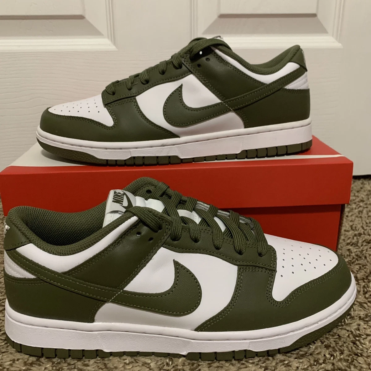 Nike Dunk Low Medium Olive W | eBay