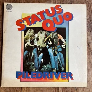 STATUS QUO - PILEDRIVER   VG+/EX  VINYL LP    GATEFOLD - Imagen 1 de 10