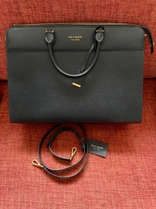 KATE SPADE - MORGAN LAPTOPTASCHE - SCHWARZ - NEU MIT ETIKETT - Bild 1 von 4