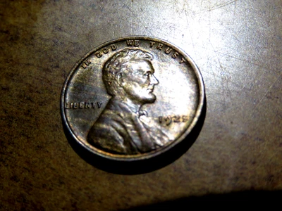 Hermoso centavo Lincoln 1925 gema original brillante sin circular algunos rojos F3 Foto 1 de 2