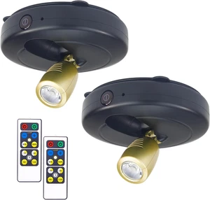 Spot Alimentato a Batteria, LED Senza Fili Dimmerabili per Piante, Illuminazione - Foto 1 di 12
