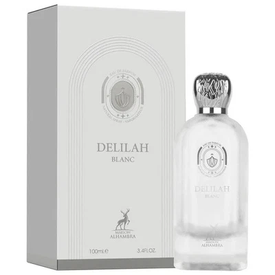 Maison Alhambra Delilah Blanc - Cítricos, ámbar, floral, almizcle - 3,4 OZ eau de parfum spray Foto 1 de 4