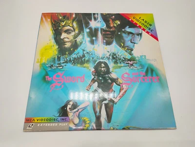 Sword And The Sorcerer Laser Disc Stereo Extended Play Good Shape  - Image 1 of 4