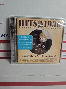 Hits of 1930 - Various Artists - audioCD - NEW CD, Happy Days Are Here Again - Picture 1 of 10