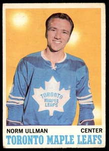 1970-71 O-Pee-Chee Norm Ullman #110 Toronto Maple Leafs - Picture 1 of 3