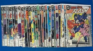 Konvolut 30 Flash Comics #2-44 unvollständig gelaufen, DC Comics 1987 Copper Age - Bild 1 von 22