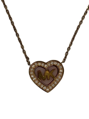 COLLANA MICHAEL KORS PIETRA COLORATA TOP ORO DA DONNA