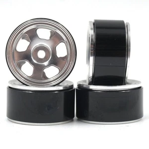 Yeah Racing WL-0144SV Aluminum CNC 5 Spoke Beadlock Rim 4pcs For Axial SCX24 ... - Picture 1 of 1
