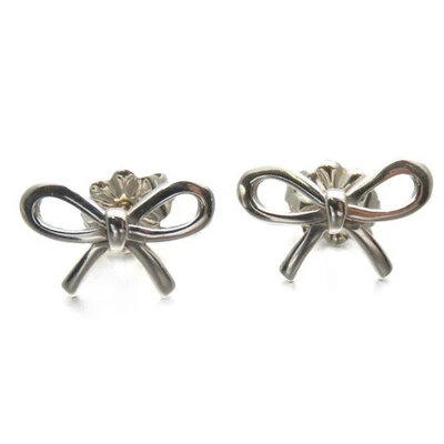 TIFFANY&Co. USATO Nastro Pierce Fiocco Argento925 1,4g Accessori Argento - Immagine 1 di 4