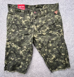 Jordan Craig Herren Shorts grün Camouflage Cutoff Größe 36 - Bild 1 von 10