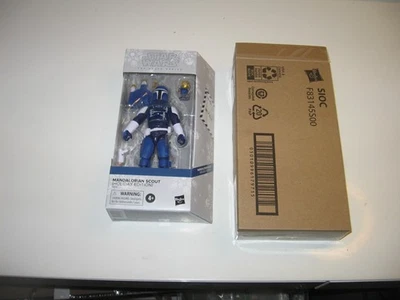 MANDALORIAN SCOUT EDICIÓN NAVIDEÑA Star Wars The Black Series 6 pulgadas Navidad MISB Foto 1 de 4