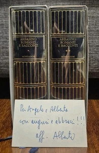 Arbasino ROMANZI E RACCONTI Meridiani Mondadori AUTOGRAFO DEDICO - Foto 1 di 7