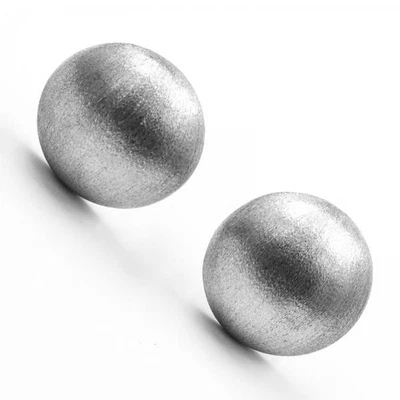 1 Paar Ohrringe Ohrclips in aus 8 Kt. 333 Gold Weiß gold earrings - Bild 1 von 4