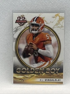 D.J. Uiagalelei - 2022 Bowman University - Golden Boy - #GB-1 - Picture 1 of 2