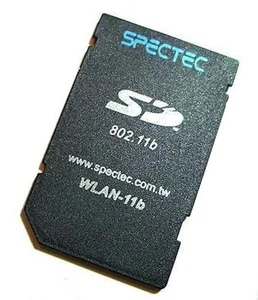 SPECTEC SDIO Carte SD Réseau LAN sans Fil WLAN 802.11b, Connexion Internet - Photo 1 sur 2