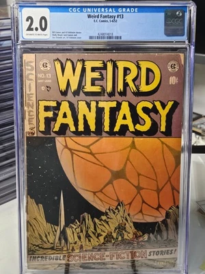 Weird Fantasy #13 1952 CGC 2.0 4248014018 - Image 1 of 3