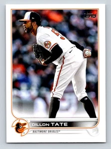 Actualización Topps 2022 #US25 Dillon Tate Baltimore Orioles - Imagen 1 de 2