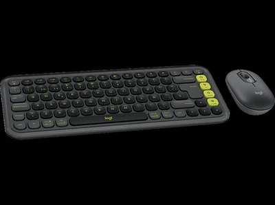 Pack Teclado + Ratón Logitech Pop Icon, Inalámbrico, Bluetooth, Easy-Switch  - Imagen 1 de 4