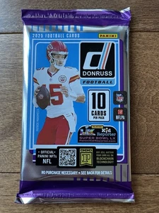 2025 Panini Donruss NFL Football Retail Pack (10 Cards) - Bild 1 von 2