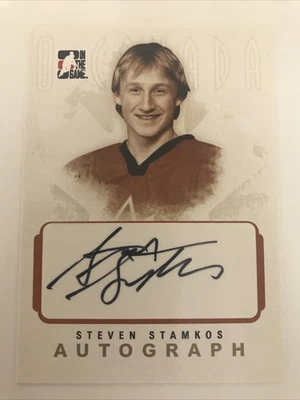 2007 In The Game Prospects And Heroes Steven Stamkos #A-SS Auto - TCCCX - Image 1 of 2