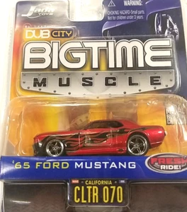 Jada Toys 1:64 Dub City Bigtime Muscle '65 Ford Mustang - NEW - Picture 1 of 1