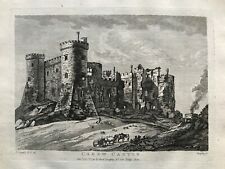 1779 Antique Print; Carew Castle, Pembrokeshire, Wales after Paul Sandby