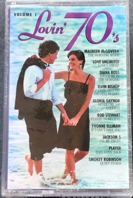 "Lovin' 70's" Vol 1 & 2 New Sealed Cassette Tapes Various Compilation 1995 - Image 1 of 3