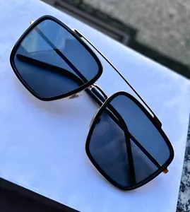 Occhiali Dolce & Gabbana Da Sole Nuovi Nero 2220 02/81 57 Con custodia - Foto 1 di 5
