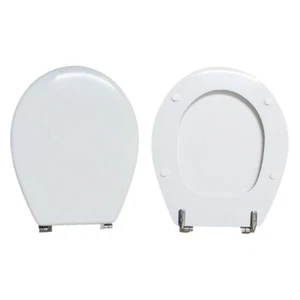 Tapa de Wc Victoria Roca Madera Cubierto Resina Poliéster Blanco - Imagen 1 de 3