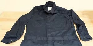 Mono utilitario resistente al fuego 50XL 100 % algodón tratado azul marino 33" entrepierna nuevo con etiquetas - Imagen 1 de 5