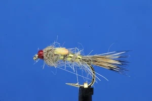 3 x Hasen Ohr Fliege, Größe 12. Gebunden in Großbritannien. - Bild 1 von 3