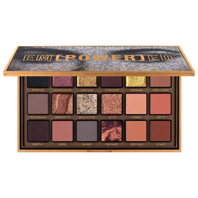 Huda Beauty Empowered Eyeshadow Palette Make Up 18 shades NEW! SOLD OUT! RRP £62 - Image 1 of 3